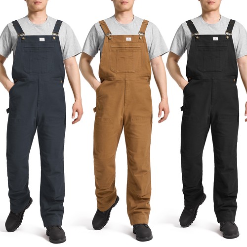 Hisea men flex canvas - canvas, bib