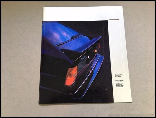 1984 audi coupe - 1984, quattro