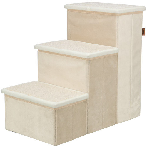 Step foldable velour pet - 3-step,