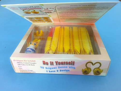 Origami swans kit with - kit,
