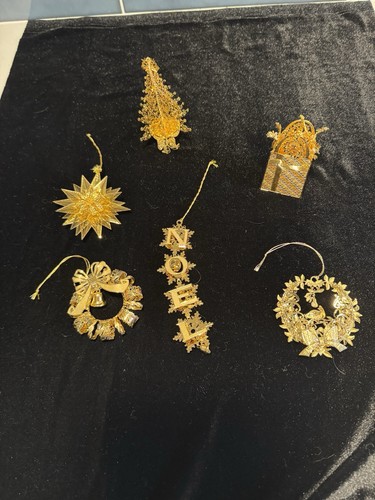 Lot danbury mint 23k gold - lot, 6