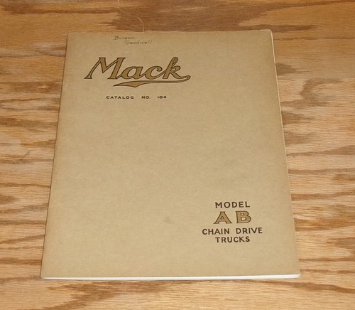 Original 1925 1930 mack - 1930, ?