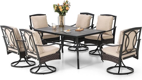 Piece patio furniture set - piece,