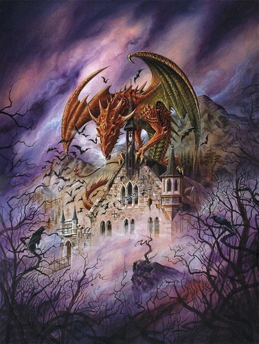 Gothic fantasy 1000 jigsaw - gothic,