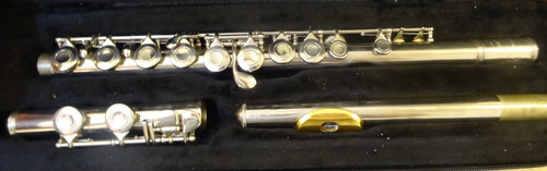 Used bundy flute gold - used, (or
