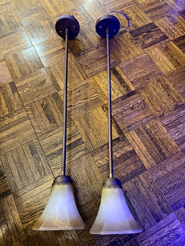 Pair golden lighting - pair, lancaster