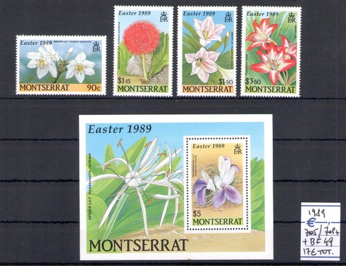 1989 montserrat yvert n - montserrat,,