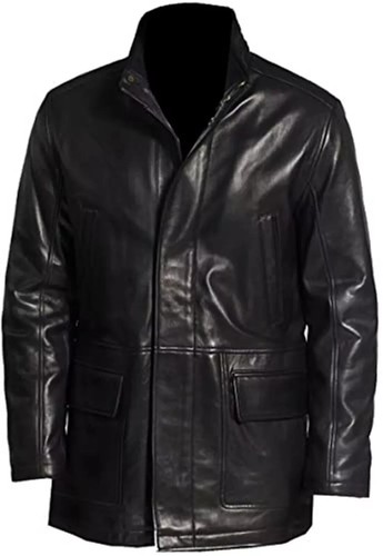 Men 100 real lambskin black - men's, 100%