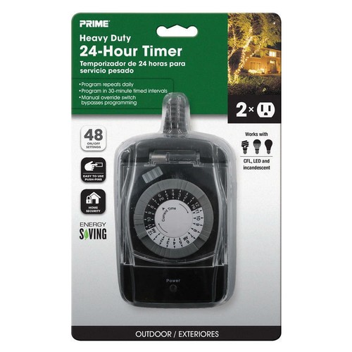 Prime outdoor mechanical timer - outdoor,