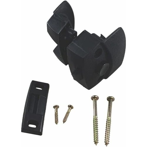 Black privacy latch for - black,