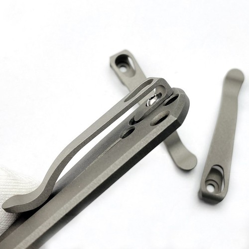 Cnc titanium pocket clip for - clip,