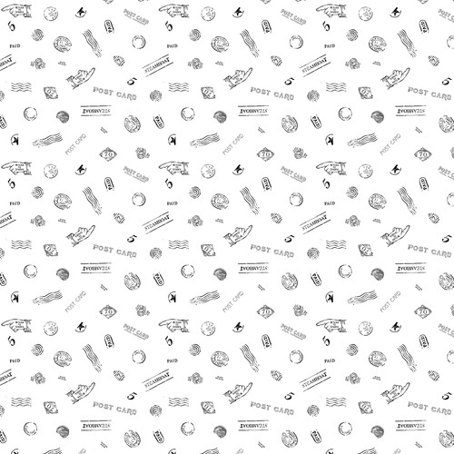 Yard fabric love - love, letters
