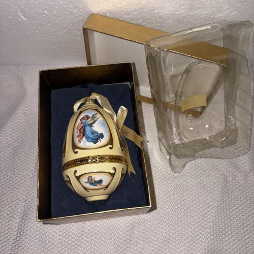 Vtg christmas musical egg - mr.,