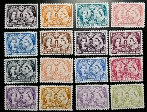 Canada stamps 65 1897 - stamps,