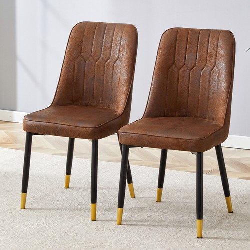 Set brown suede - set, suede‑like
