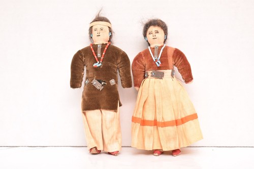 Pair antique native american - antique,