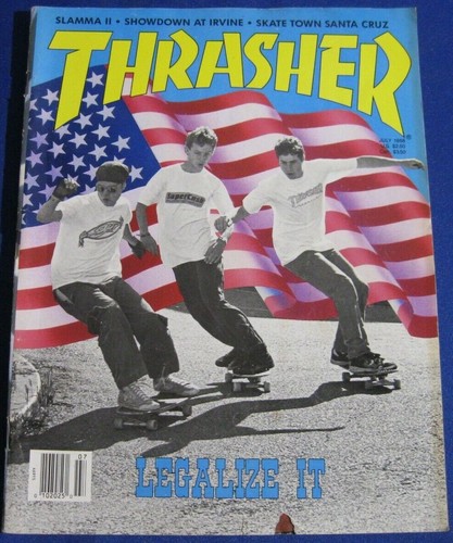 Thrasher magazine july - thrasher, magazine-july