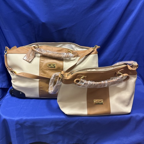 New york leather luggage - jm,