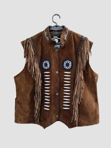 Mens suede leather western - suede,