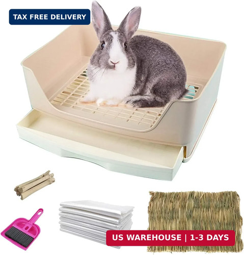Large rabbit litter box - box, with