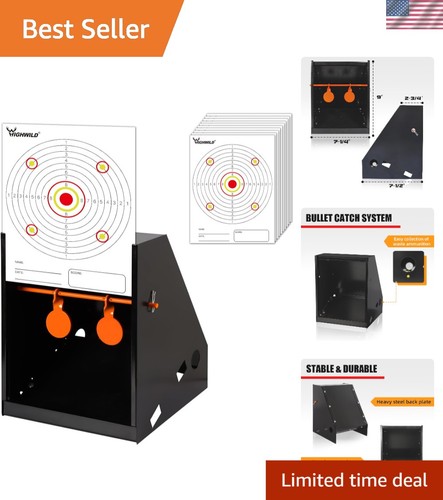 Trap target system with 10 - with,