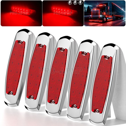 Inch red flash led side - 6,