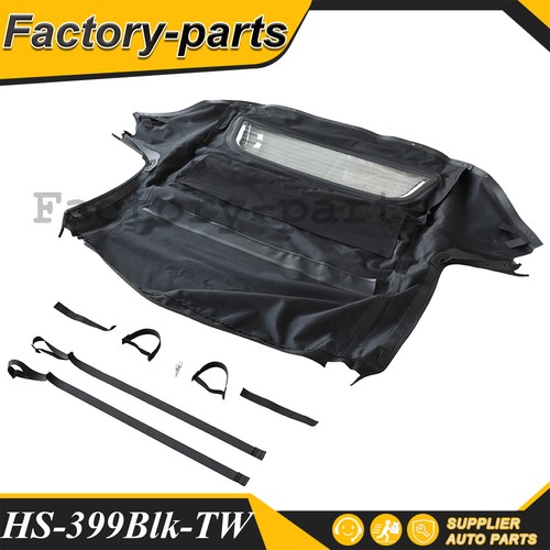 Black convertible soft top - black,