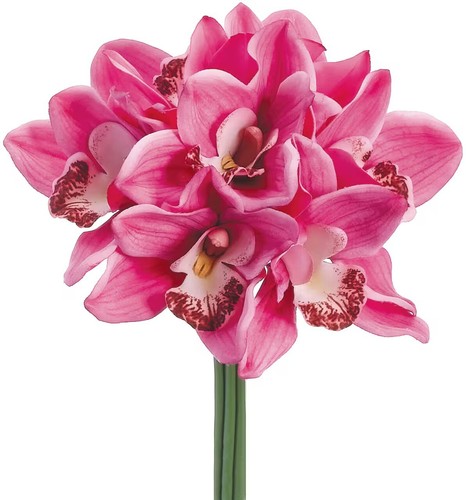 Real touch cymbidium - 12",