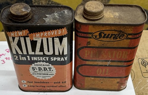 Lot vintage kilzum insect - 2,