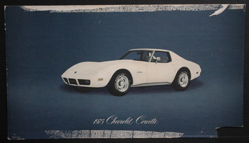Vintage 1975 corvette coupe - vintage,