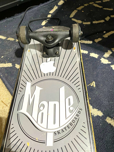 Maple complete skateboard - maple,