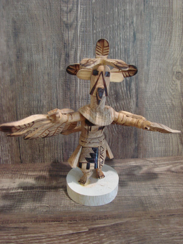 Native american eagle kachina - native,