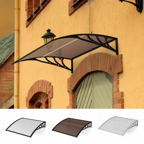 Front door window awning - front,
