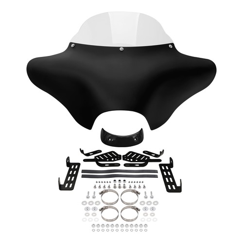 Matte black batwing fairing - batwing,