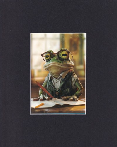 8x10 matted print worker - matted,