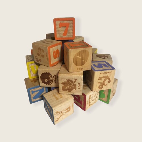 Vtg lot wooden - vtg,