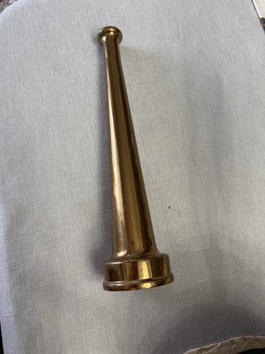 Vintage solid brass fire - vintage,