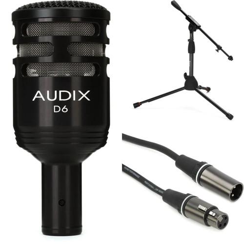 Audix kick drum mic pack - d6,