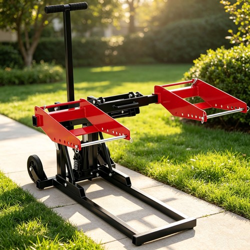 Lawn mower lift hydraulic jack - lawn,
