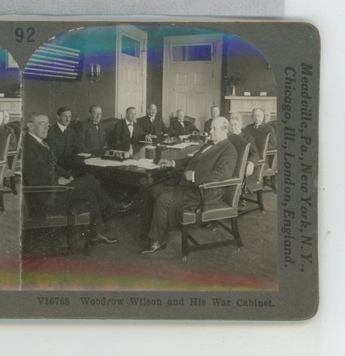 Woodrow wilson his war - woodrow,