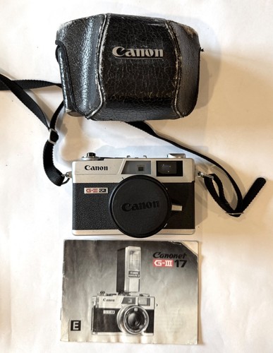 Vintage canon canonet ql17 - canon,