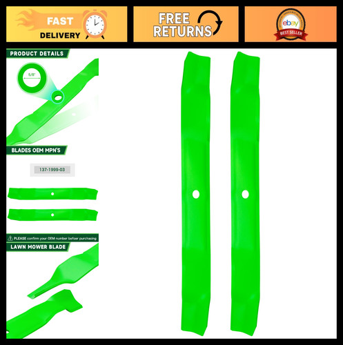 Mower blades for zero turn - for,