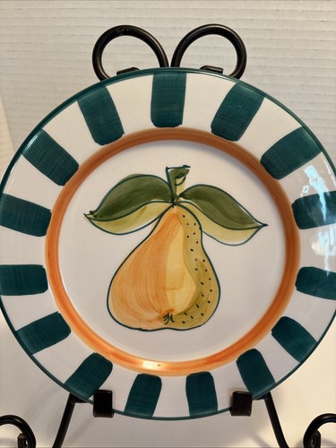 Hand painted dessert plates - hand,