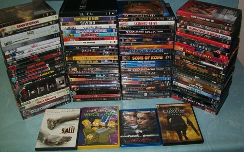 Horror dvds and blu rays - dvds,