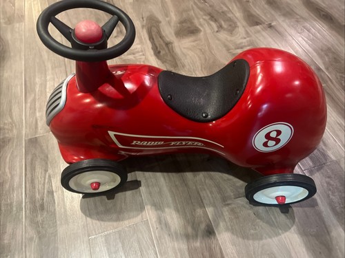 Vtg retired radio flyer metal - vtg,
