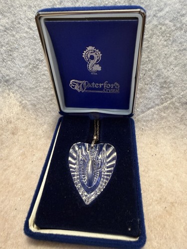 Vtg waterford crystal - vtg, heart
