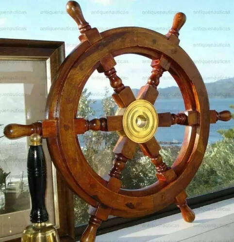 Ship teak antique - ship's, maritime