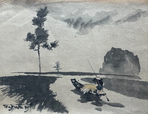 Pick one rice paper paintings - pick,