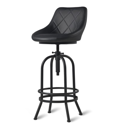 Industrial bar stool with - industrial,