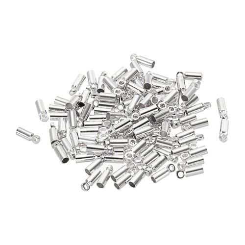 100pcs cord end caps 2mm - cord,
